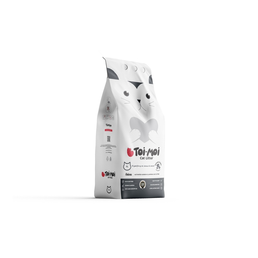 Toi Moi Carbon Activado Cat Litter 10Lts